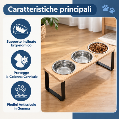 ComfyCat™ Ciotola Anti-Rigurgito