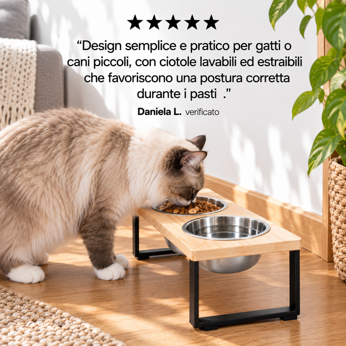 ComfyCat™ Ciotola Anti-Rigurgito