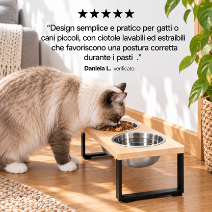 ComfyCat™ Ciotola Anti-Rigurgito