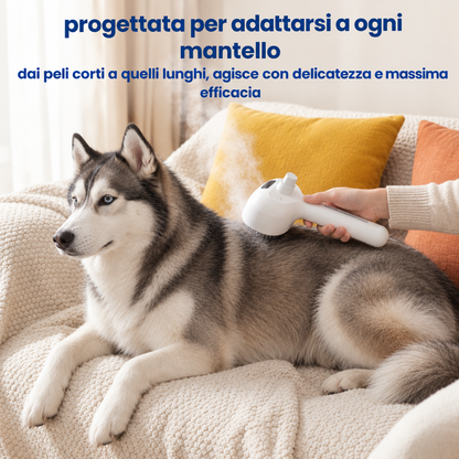 Spazzola: ComfyCat™ Spazzola Spray 4in1 a Vapore