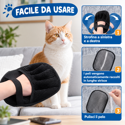 ComfyCat™ Guanto Elettrostatico Raccoglipelo